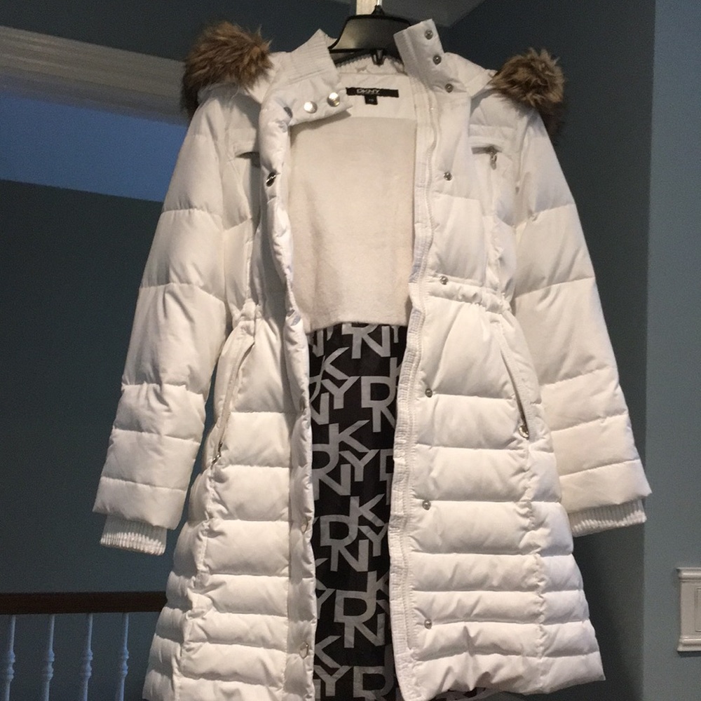 White down winter coat